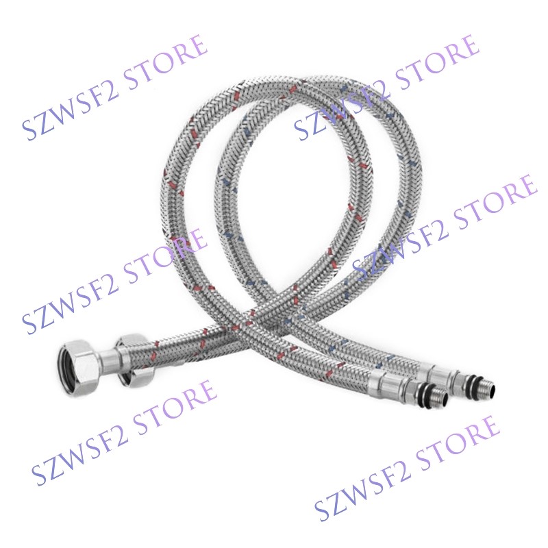 Flexible Hose Braided - G1/2 60cm 1 Pair Stainless Steel
