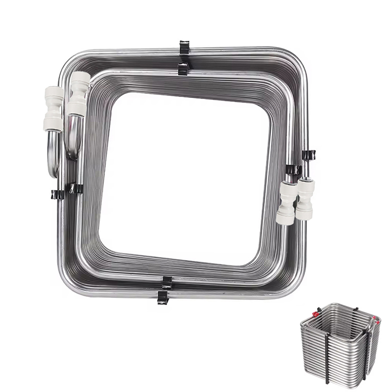 Push Fit Connector - SS 304 Square Coils,Beer Cooler Coiling