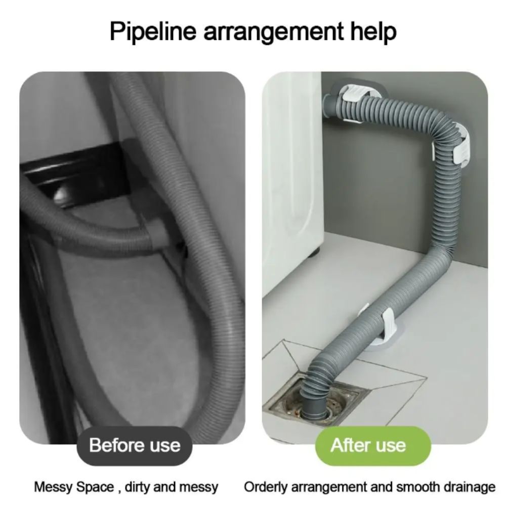 Self-adhesive Pipe Clamp Hooks - Plastic Pipe Clip recension och pris