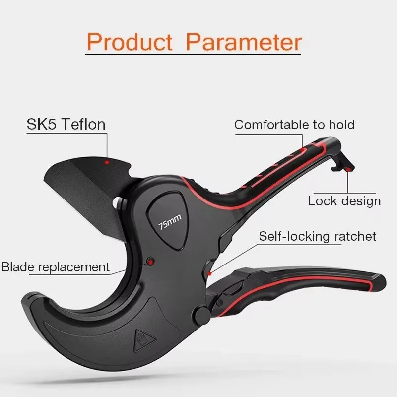 Pipe Cutter 42mm-75mm Aluminum - Pipe Cutter Ratchet recension och pris