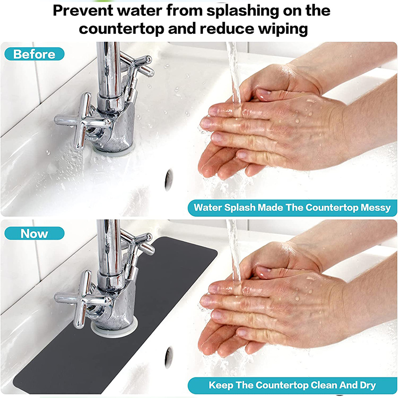 Upgraded Diatomite Sink Splash - Silicone Tap Washer recension och pris