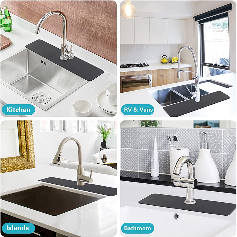 Upgraded Diatomite Sink Splash - Silicone Tap Washer recension och pris