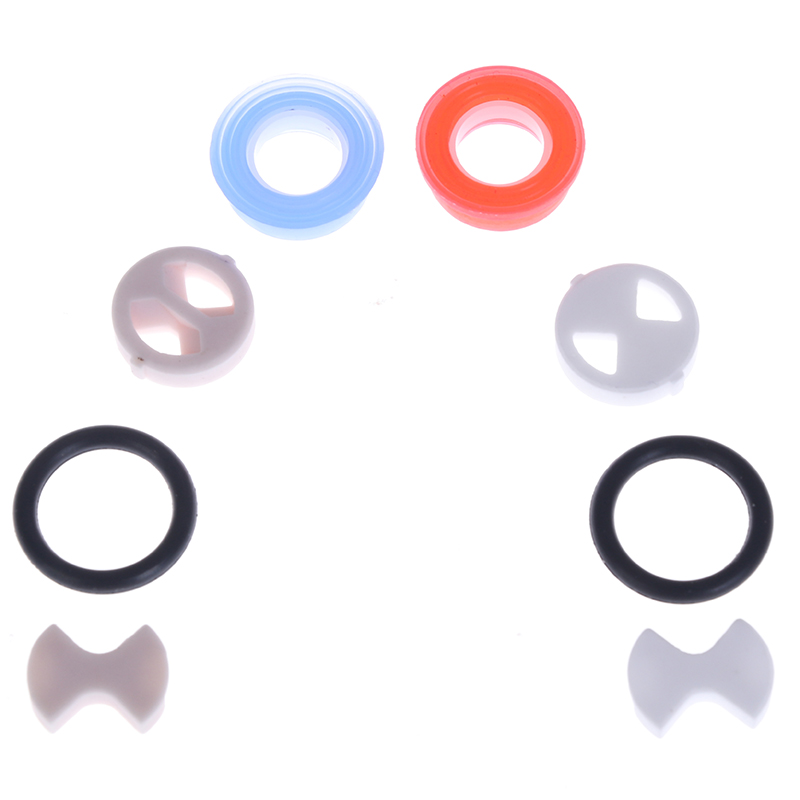 【8Pcs/set Ceramic Disc Silicon - Silicone Tap Washer recension och pris