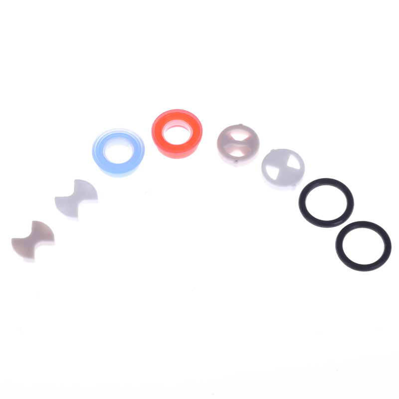 【8Pcs/set Ceramic Disc Silicon - Silicone Tap Washer recension och pris